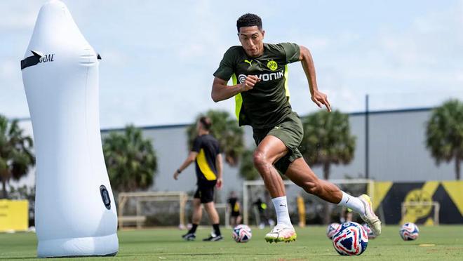 圖片報：小貝林厄姆周二秀，首發(fā)或早替補。