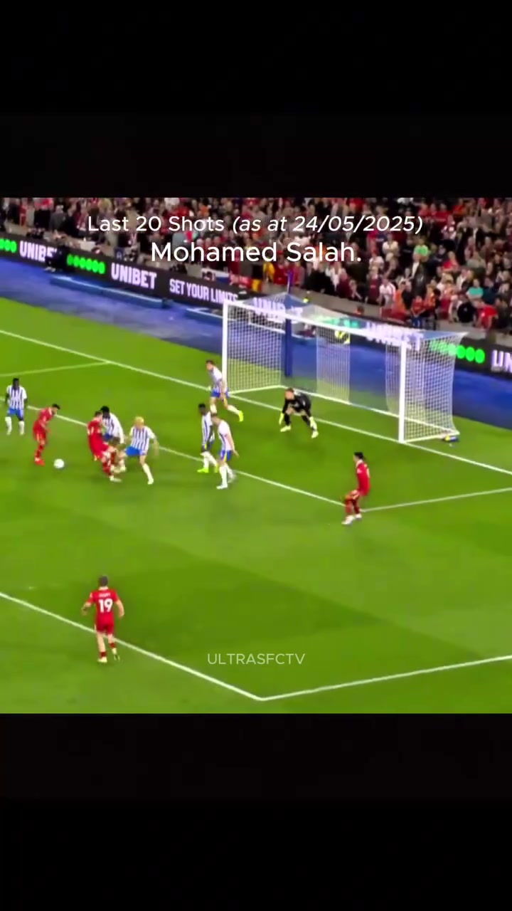 有點(diǎn)快樂(lè)了薩拉赫近20腳射門合集統(tǒng)計(jì)到5月24日