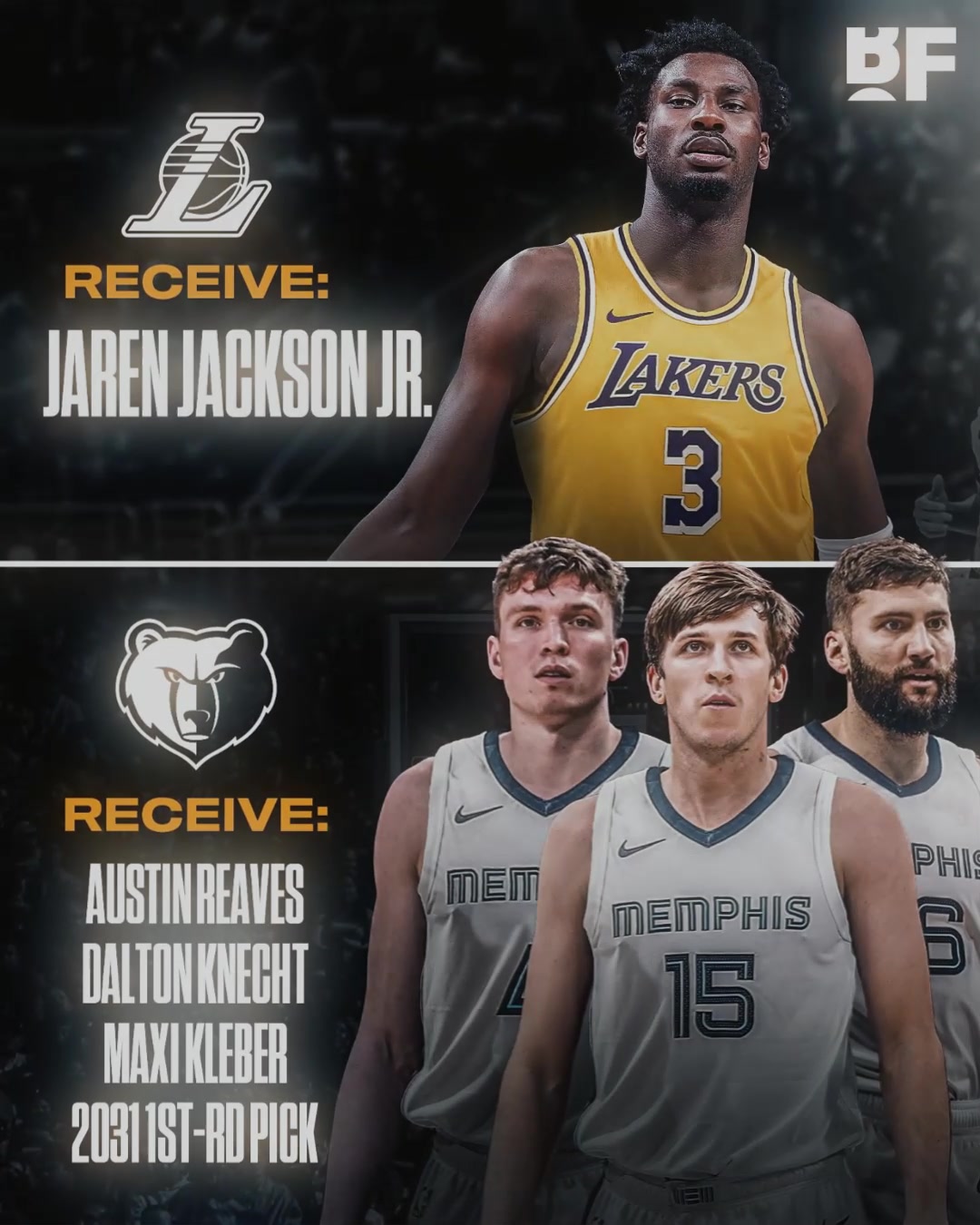 湖人小虧美媒湖人可用里夫斯克內(nèi)克特克萊伯2031年首輪去換3J