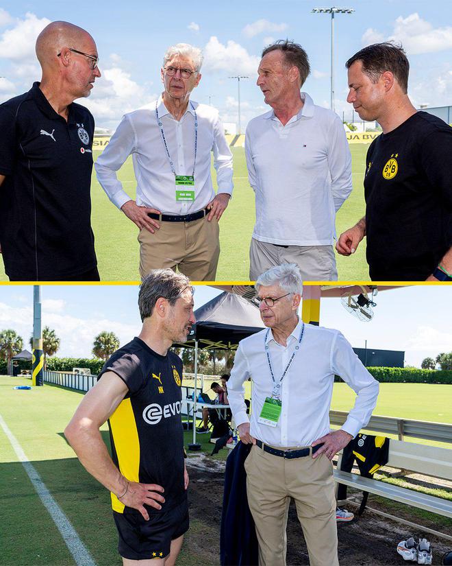 溫格與德足協主席訪多特蒙德營，對決馬梅洛迪日落前