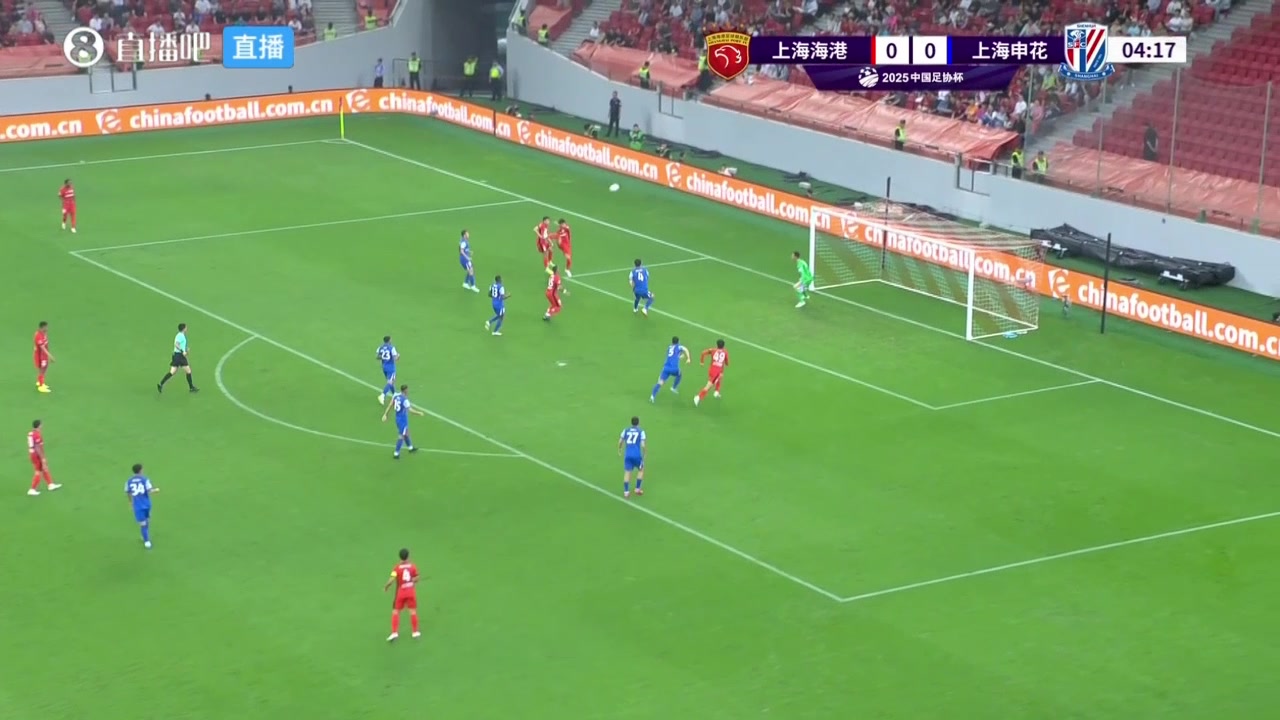 差一點啊蒯紀(jì)聞頭球中橫梁海港險些夢幻開局