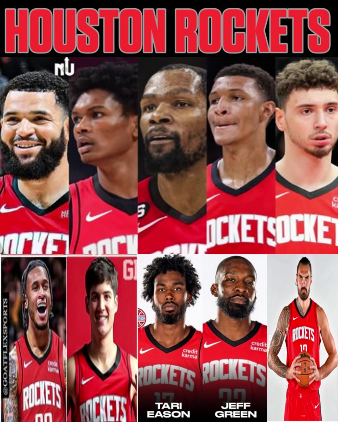 新賽季火箭的首發(fā)替補(bǔ)這陣容能否打過雷霆沖出西部呢