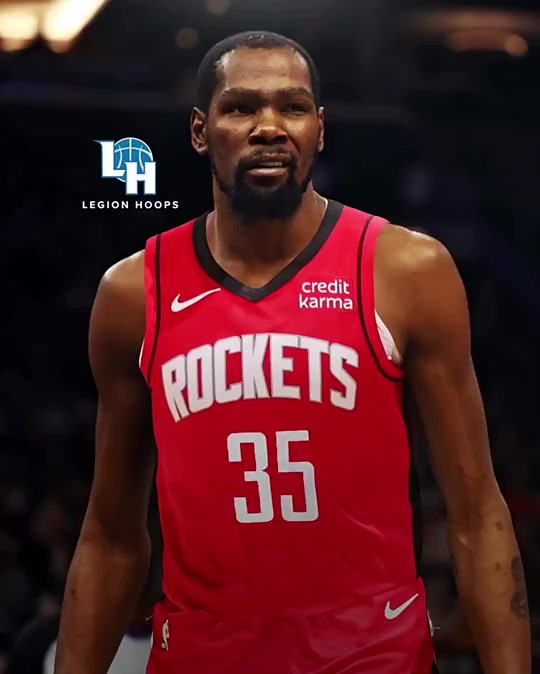 超巨KD真來休斯頓了這下就看火箭季后賽能走多遠(yuǎn)了