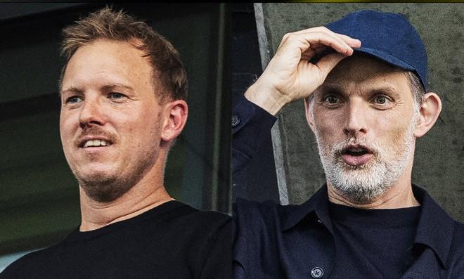 納格爾斯曼、圖赫爾現(xiàn)身U21歐青賽決賽，考察新星。