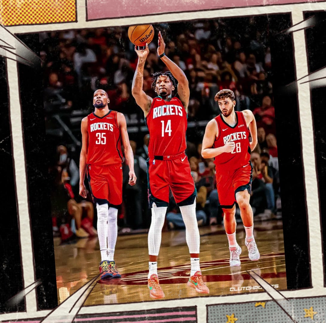 3D利器芬尼-史密斯加盟火箭現(xiàn)在的前場陣容也太豪華了吧