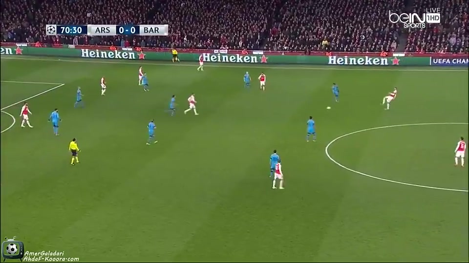 名場面MSN組合12秒3次傳球攻破阿森納大門