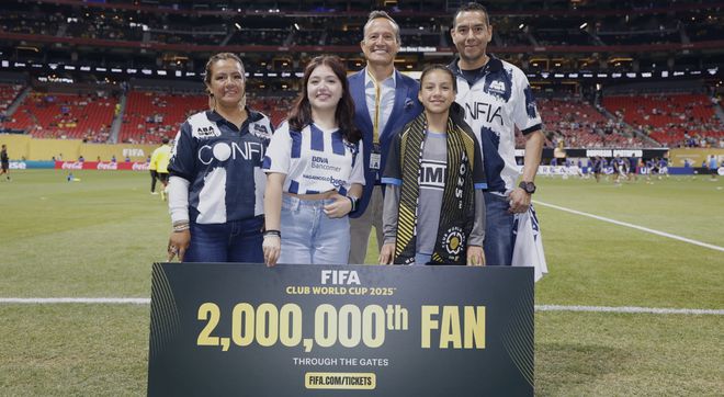 幸運(yùn)降臨！FIFA贈(zèng)票世俱杯，贈(zèng)四張門票給第200萬(wàn)位觀眾。