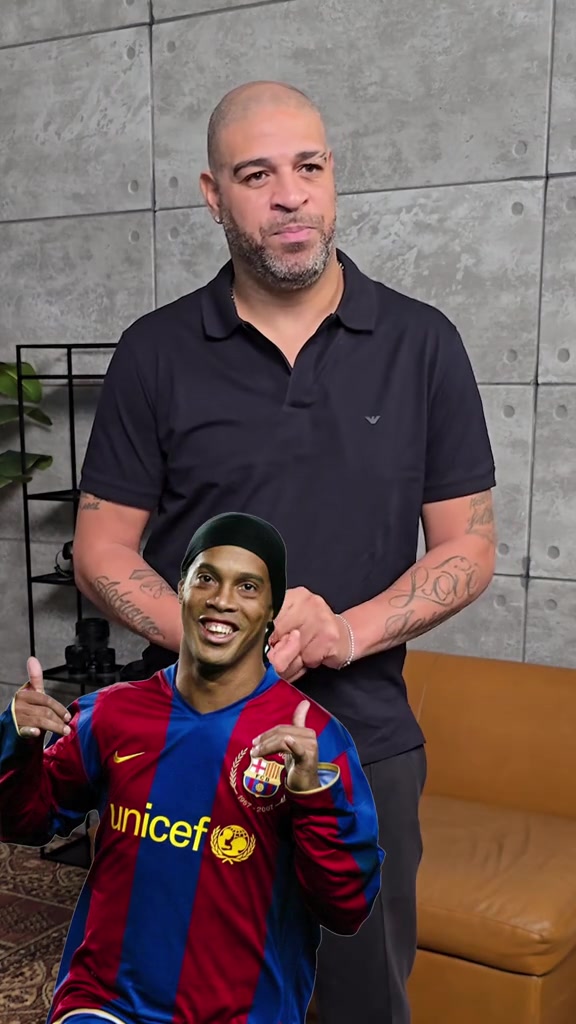 五星巴西的最佳拍檔來看阿德里亞諾心中誰才是巴西足球之王