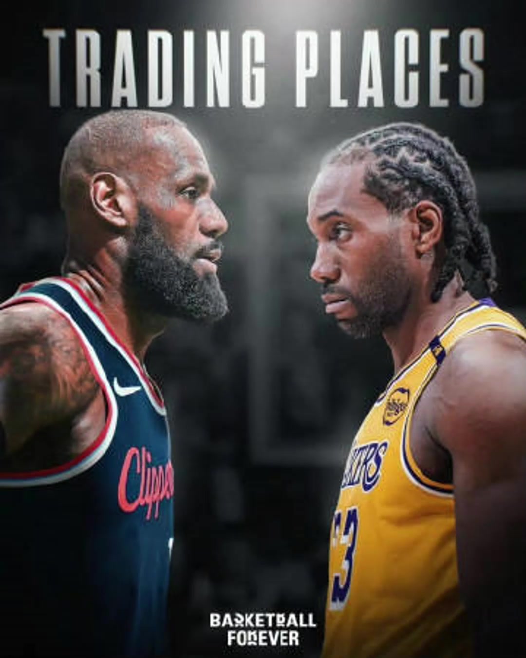 美媒曬圖發(fā)問(wèn)如果老詹與小卡互換那湖人和快船誰(shuí)會(huì)更強(qiáng)