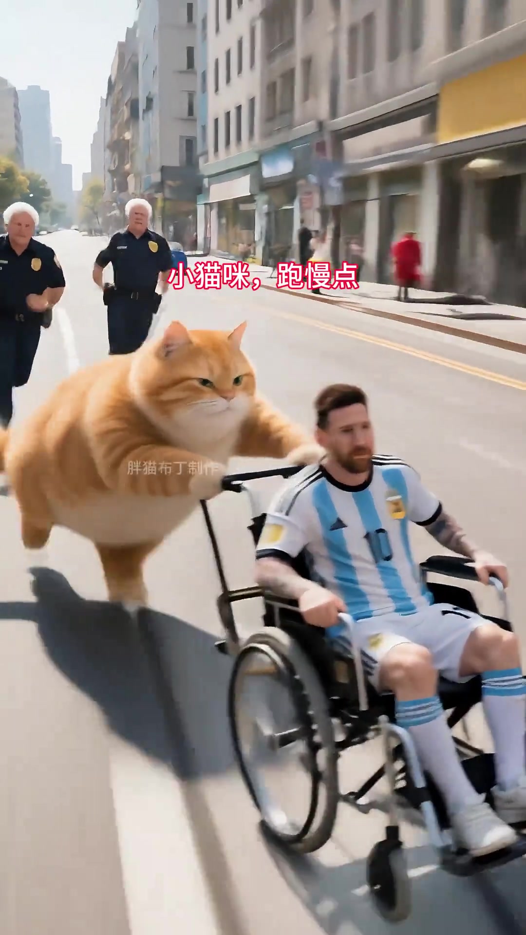 梅西今天來胖橘家里做客