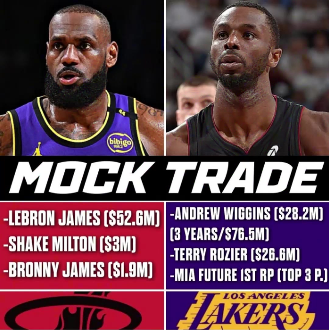 美媒模擬湖人送出詹姆斯父子米爾頓換維金斯羅齊爾1首輪