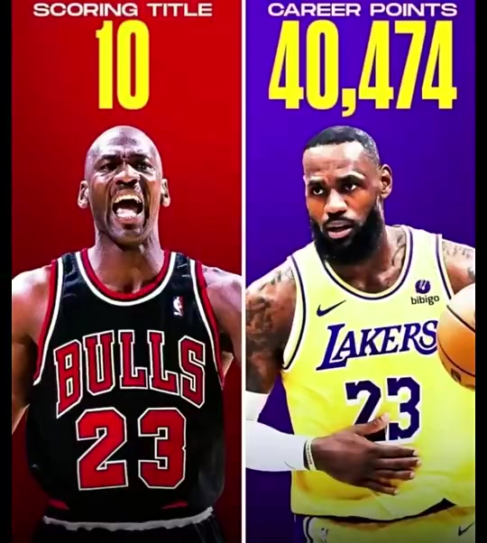 這題難美媒是喬丹10次得分王還是詹姆斯40000分更難