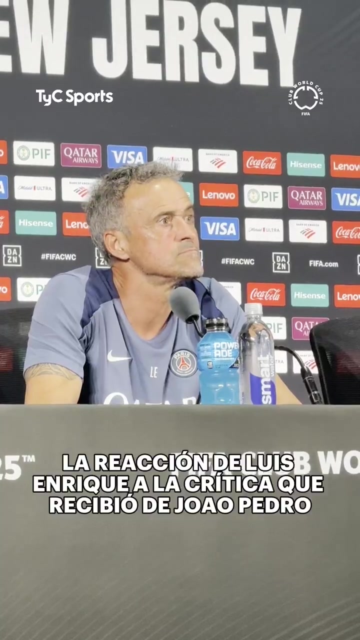 恩里克賽后我無意攻擊若昂-佩德羅但他說我是輸不起的人