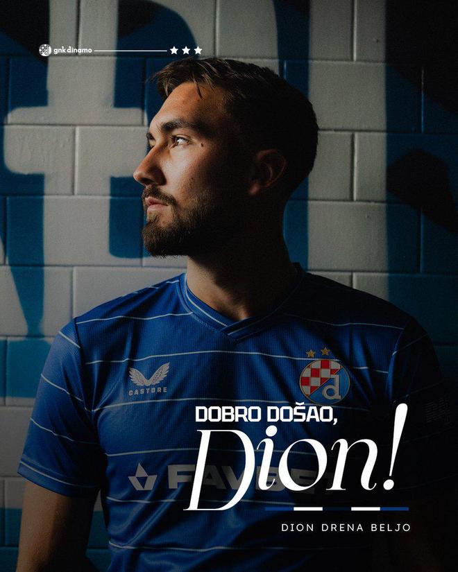 官方：薩格勒布迪納摩簽新援貝爾喬、麥肯納，奧格斯堡前鋒加盟