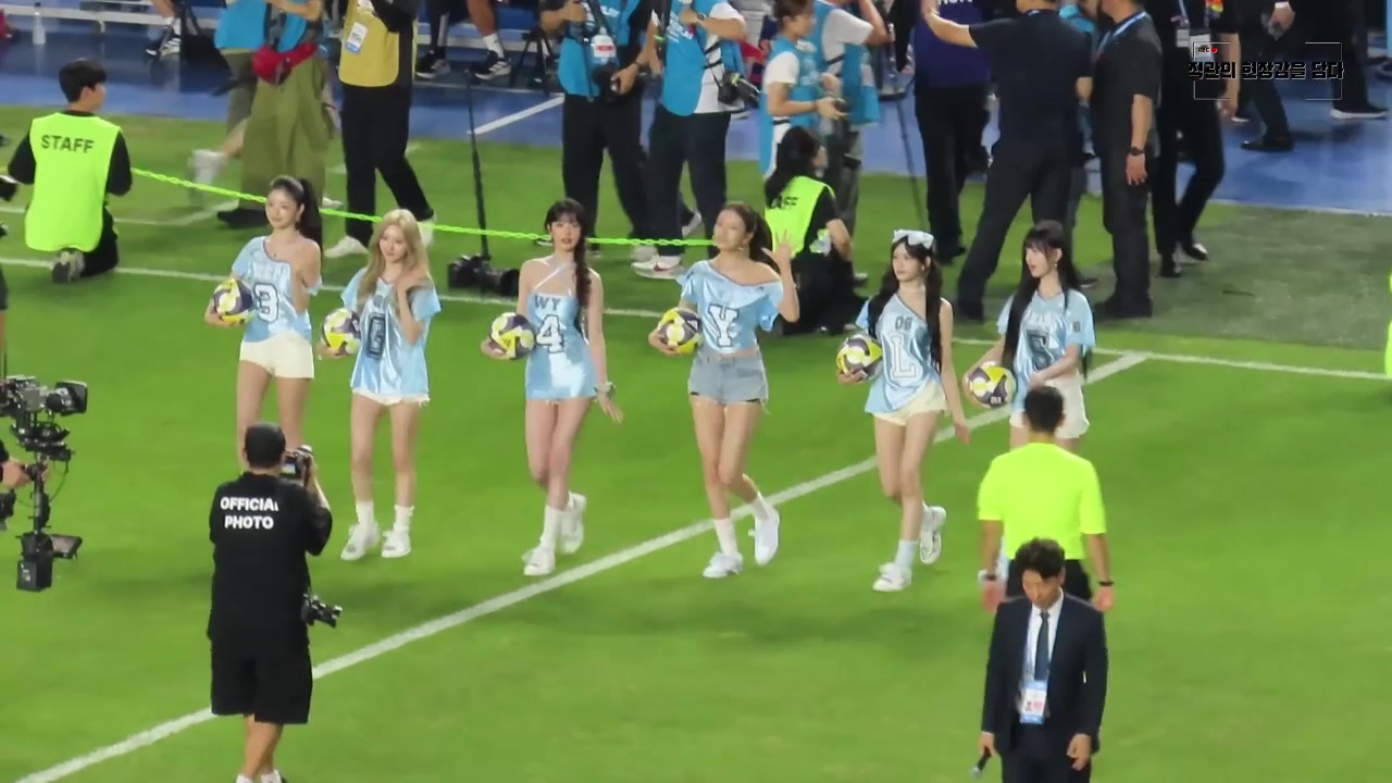 什么水平K聯(lián)賽全明星賽前女團(tuán)前來助興