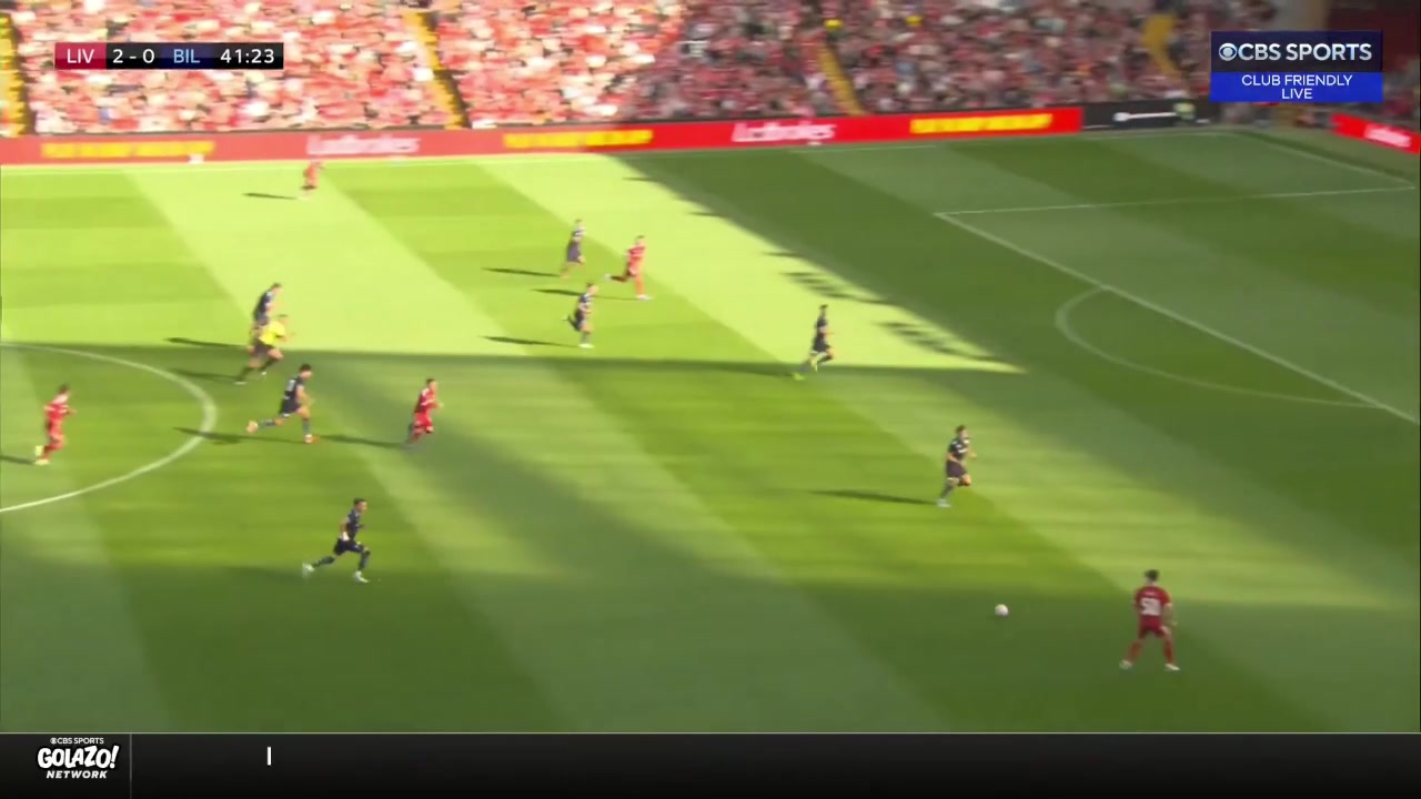 多克突破1V2小角度爆射造烏龍利物浦3-0領(lǐng)先畢巴