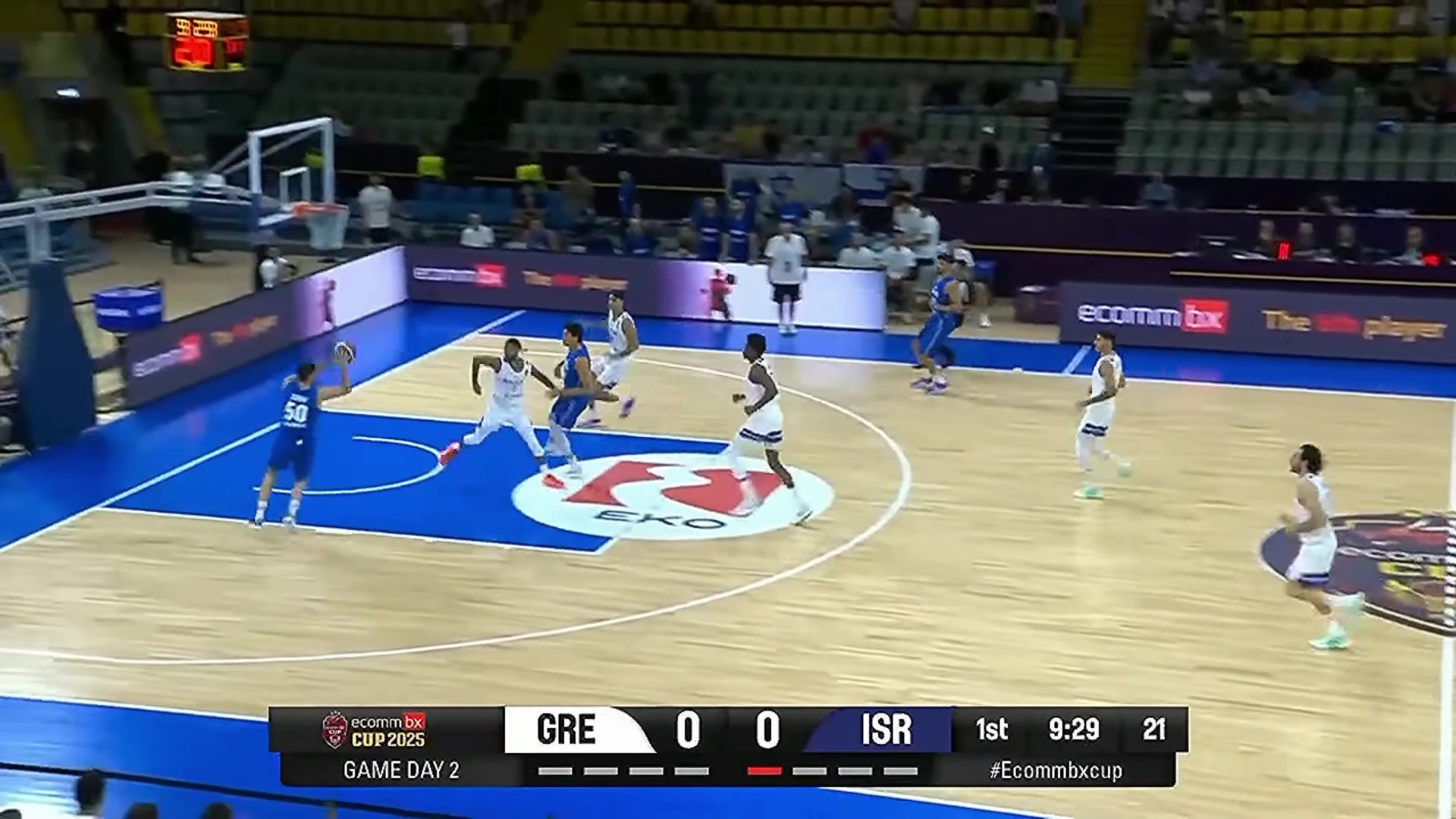 瀚森左膀右臂阿夫迪亞對(duì)希臘男籃內(nèi)外開花砍下16分6板3助