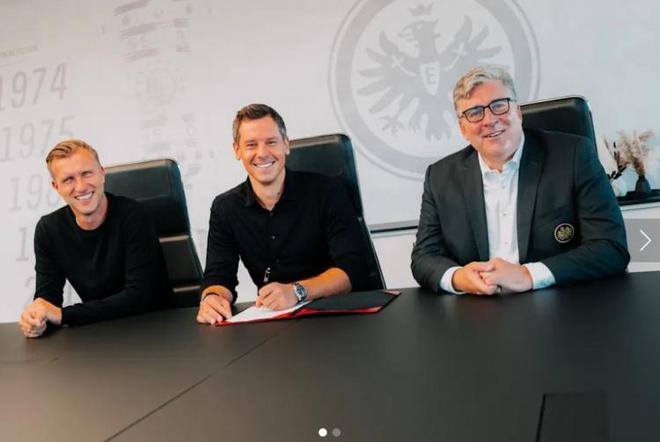 法蘭克福續(xù)約哈敦至2028年，歐戰(zhàn)球隊總監(jiān)任職期長