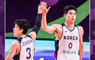 男籃VS韓國(guó)，歷史交鋒，勝負(fù)10:5，防無(wú)球三分，屏蔽煙霧。