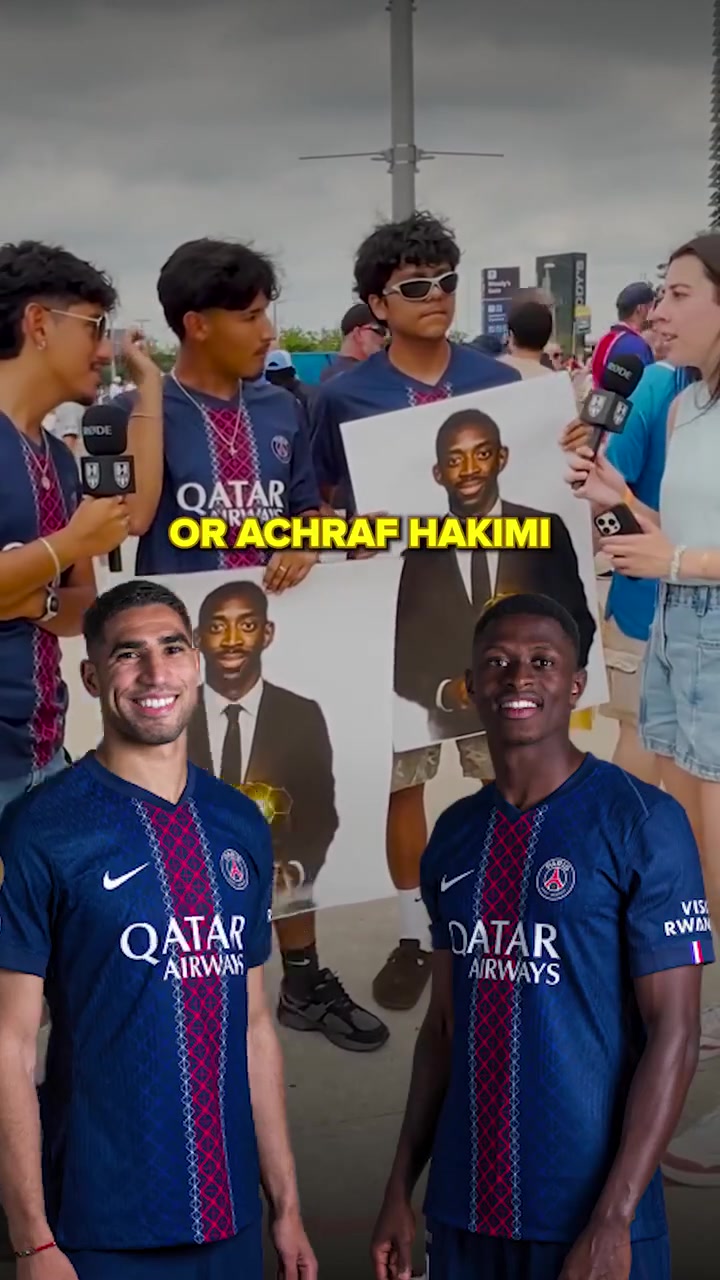 阿什拉夫和門德斯只能選一個看看巴黎球迷怎么選你會選誰呢