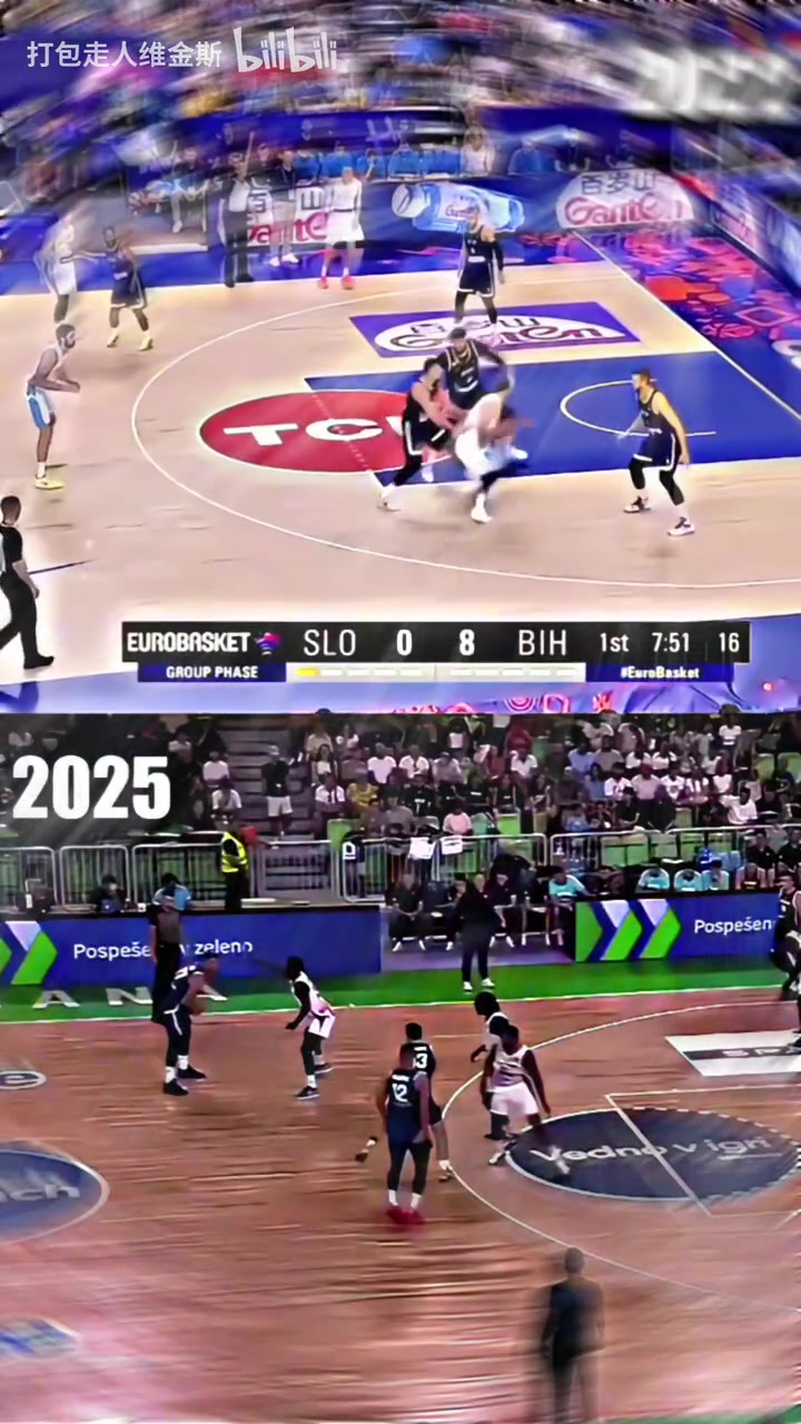 神奇盧卡東契奇22年和25年背后長眼傳球?qū)Ρ饶囊磺蚋? title=