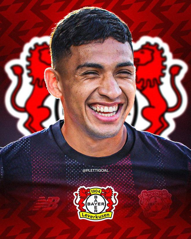 埃塞基耶爾轉(zhuǎn)會(huì)勒沃庫(kù)森，交易完成，總價(jià)3000萬(wàn)歐。