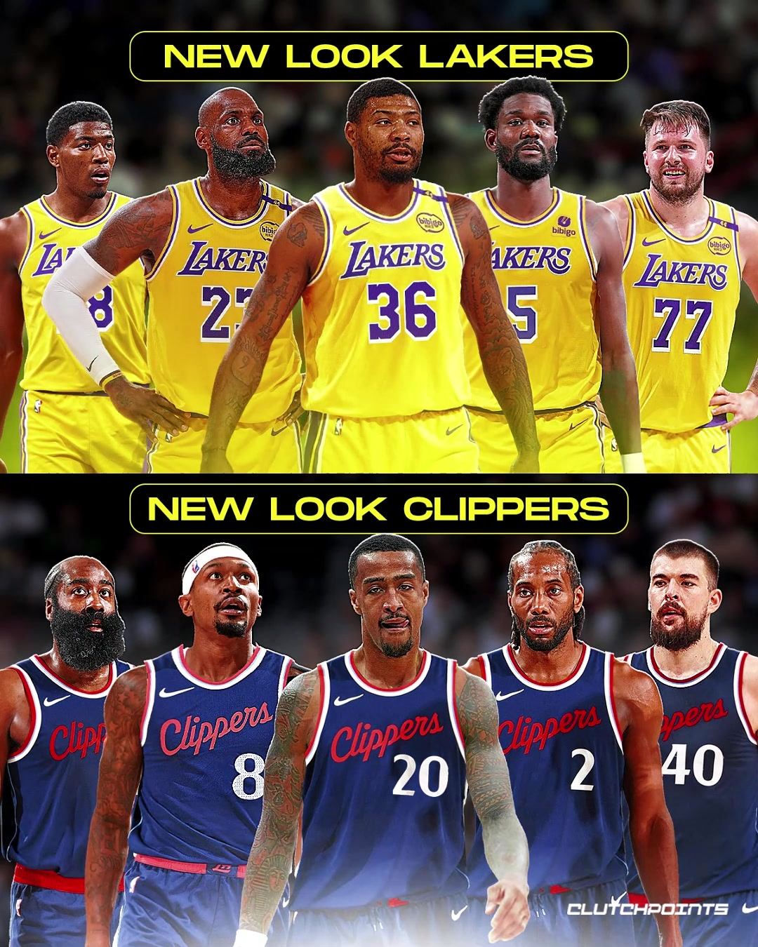 休賽期引援后的湖人vs快船在季后賽大戰(zhàn)七場誰會(huì)贏