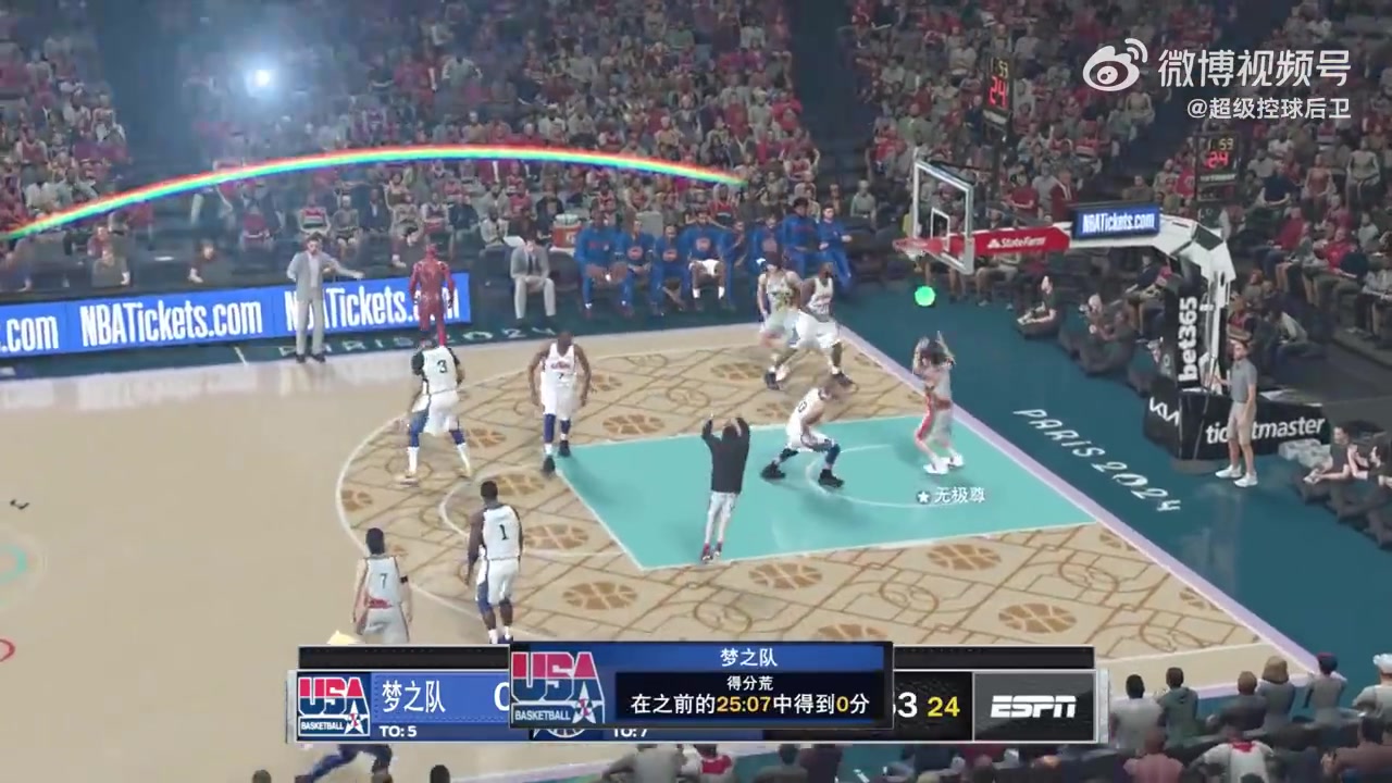 這還打個(gè)der啊大神惡搞夢(mèng)之隊(duì)vs籃球火霹靂烽火狼