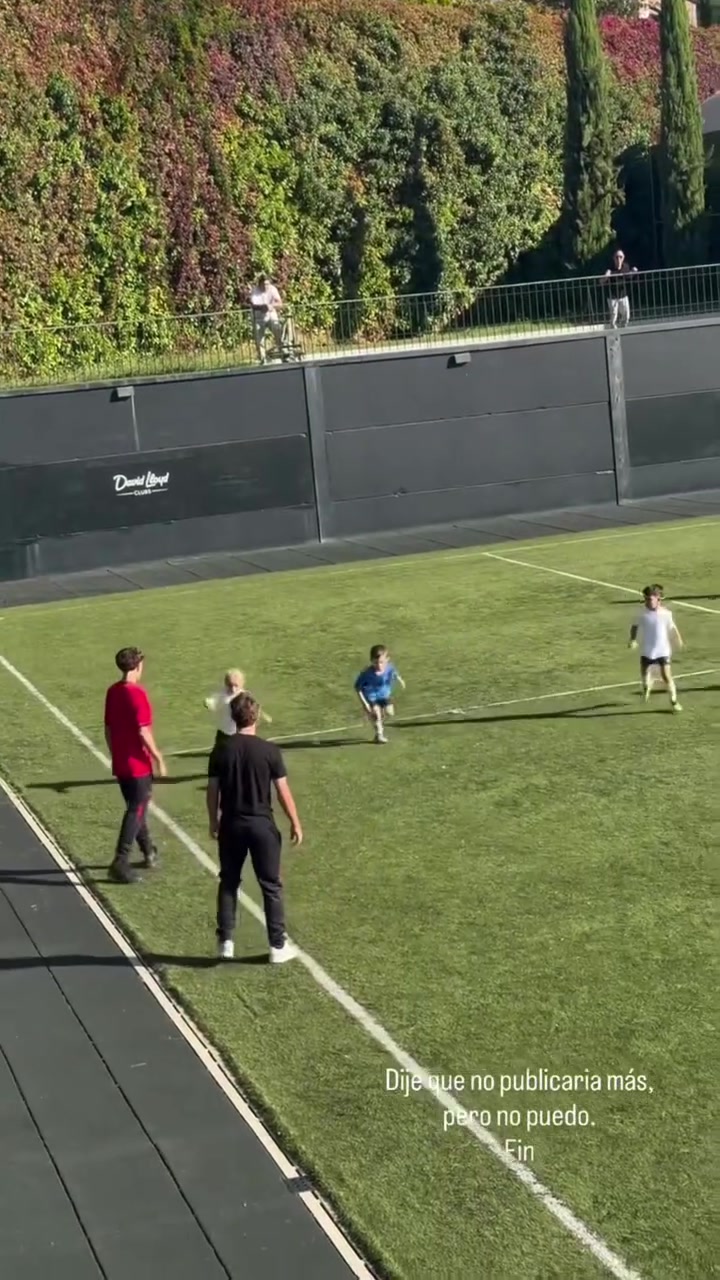 有幾分父親的影子來看看格里茲曼小兒子的足球實力