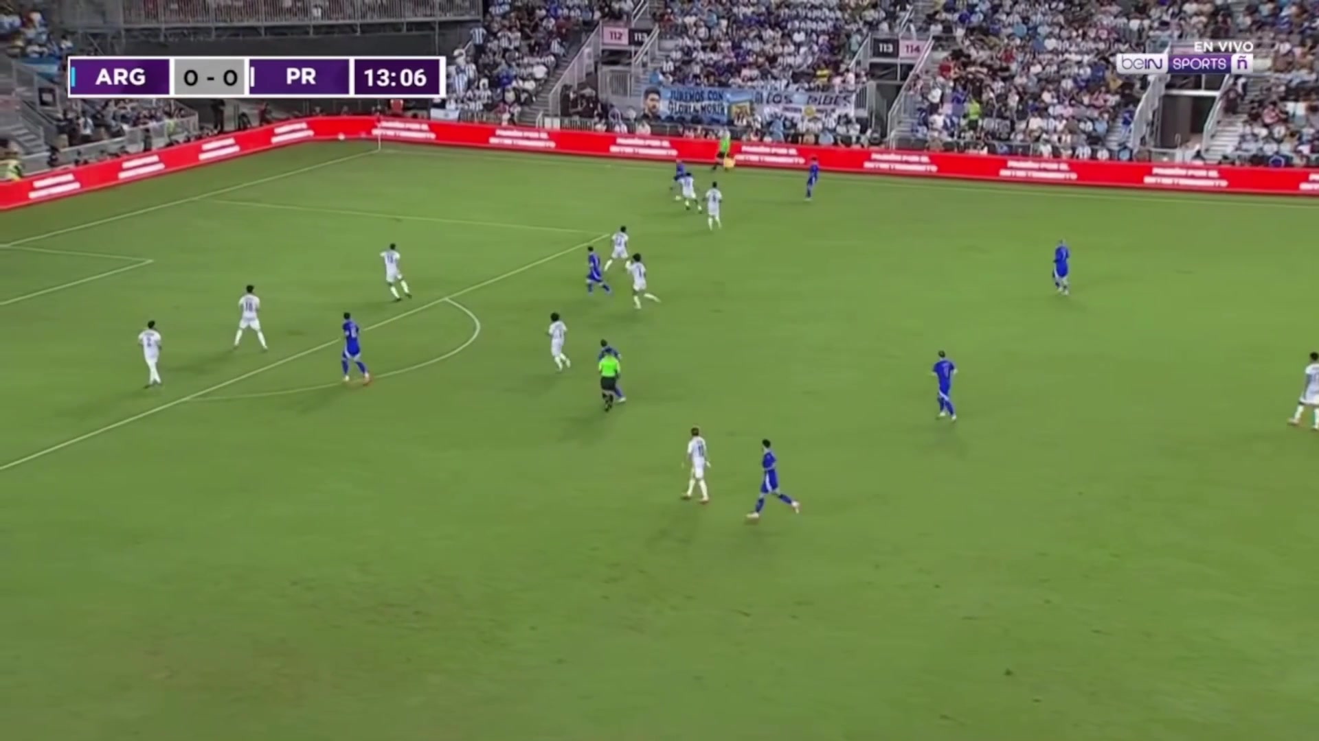 1-0梅西推射擊中橫梁彈出麥卡利斯特跟進(jìn)搶點(diǎn)破門