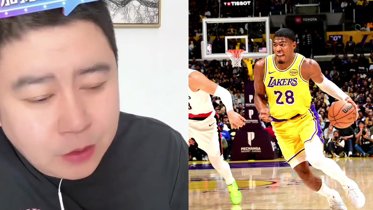 大史吐槽湖人今日陣容這是NBA本賽季開賽至今最爛陣容辣眼睛