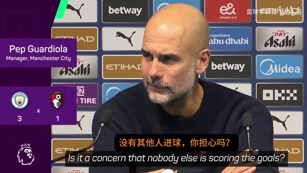 瓜迪奧拉哈蘭德在曼城影響力已達(dá)梅羅級(jí)別不擔(dān)心進(jìn)球依賴(lài)癥