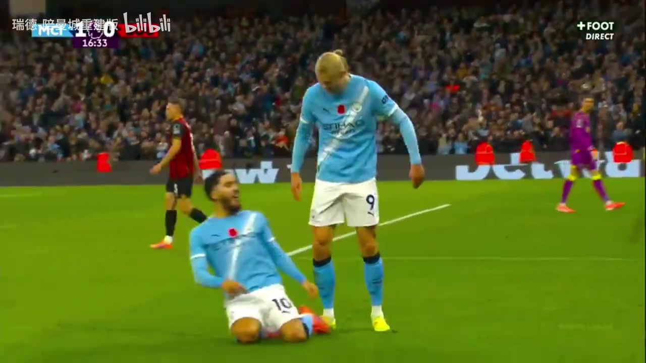 進(jìn)球機(jī)器實(shí)錘哈蘭德進(jìn)球后模仿機(jī)器人動(dòng)作慶祝