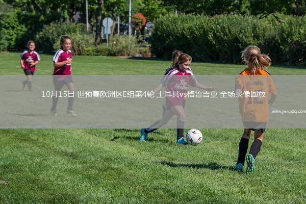 10月15日 世預(yù)賽歐洲區(qū)E組第4輪 土耳其vs格魯吉亞 全場(chǎng)錄像回放