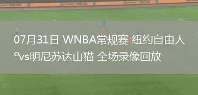 07月31日 WNBA常規(guī)賽 紐約自由人vs明尼蘇達(dá)山貓 全場錄像回放