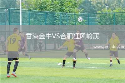 香港金牛VS合肥狂風(fēng)峻茂